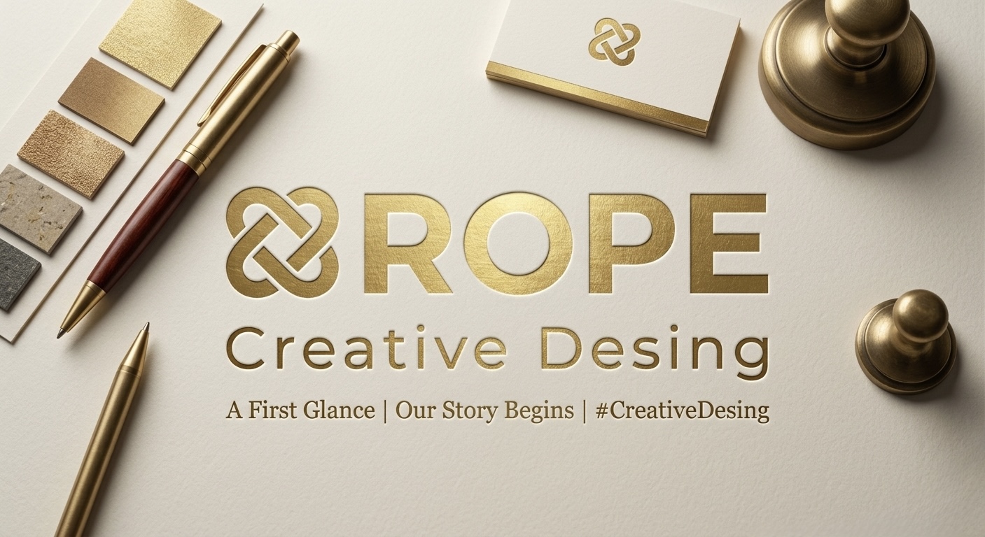 ROPE Creative Desing brand stationery